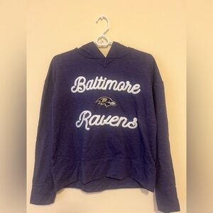 Baltimore Ravens Womens Purple Hoodie